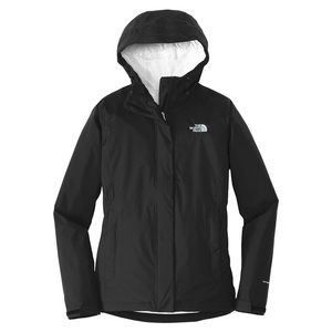 North Face women’s black rain jacket
